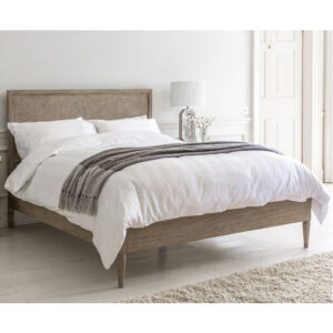 Mestiza Wooden King Size Bed In Natural