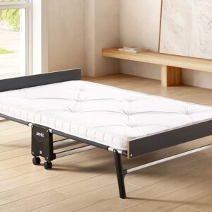 Jay-Be Grand Folding Bed with e-Pocket Tufted Mattress, Single