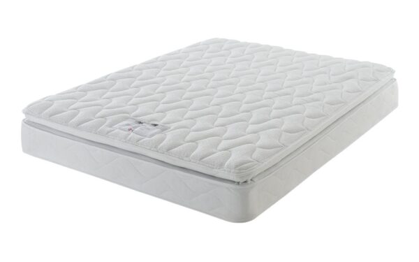 Layezee Comfort Memory Pillow Top Mattress, Double