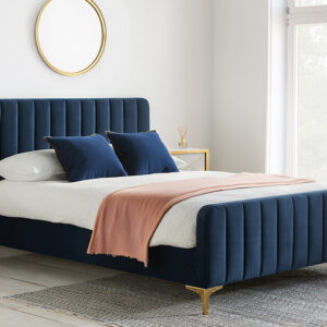 Novo Madison Fabric Bed Frame, Double