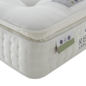 Rest Assured Knowlton 2000 Pocket Latex Pillow Top Mattress, King Size