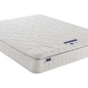 Silentnight Miracoil Pillow Top Mattress, Double