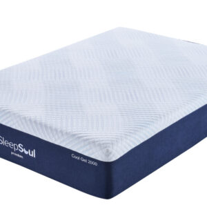 SleepSoul Premium Cool Gel 2000 Pocket Mattress, King Size