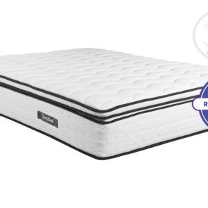 SleepSoul Space 2000 Pocket Memory Pillow Top Mattress, King Size